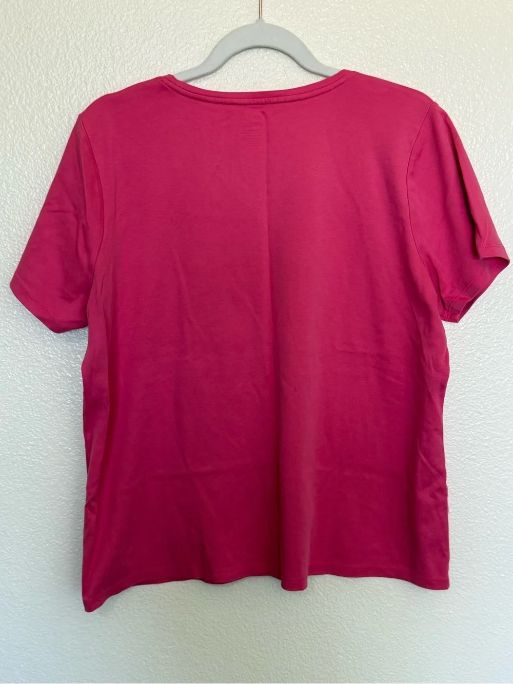 L.L. Bean V-Neck Tee Set in Pink, Teal, Blue & Green - Picture 9 of 9